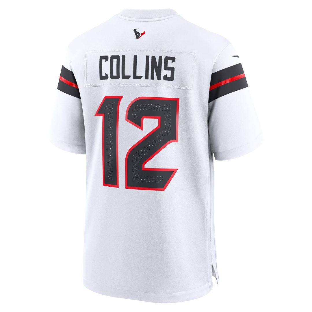 Houston Texans Nico Collins Red Alternate Game Jersey