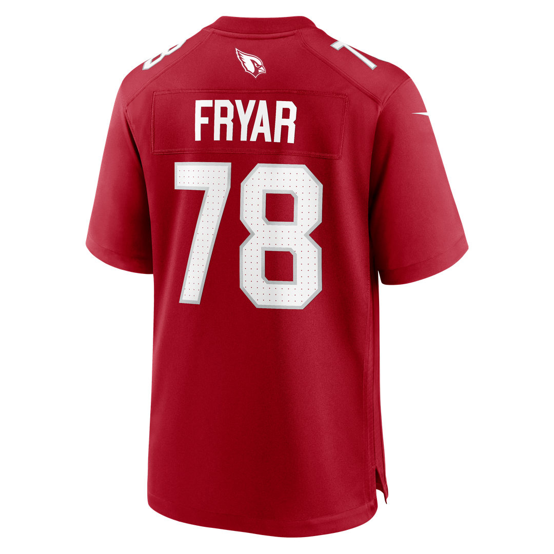 Arizona Cardinals Josh Fryar Cardinal Team Game Jersey