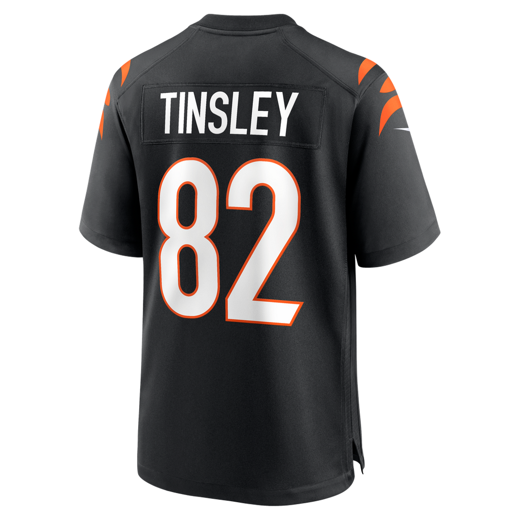 Cincinnati Bengals Mitchell Tinsley Black Team Game Jersey