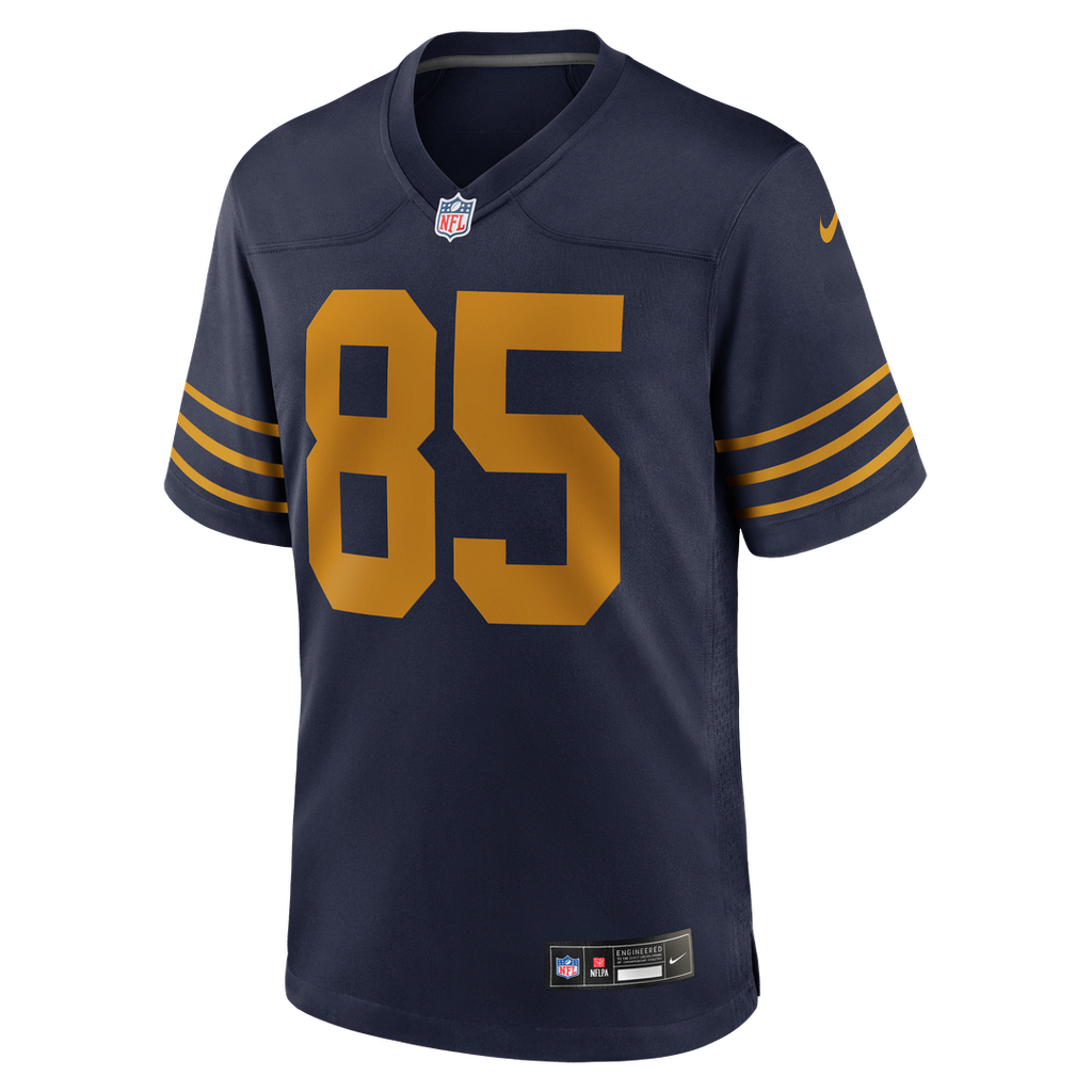 Green Bay Packers Tucker Kraft Navy Alternate Game Jersey