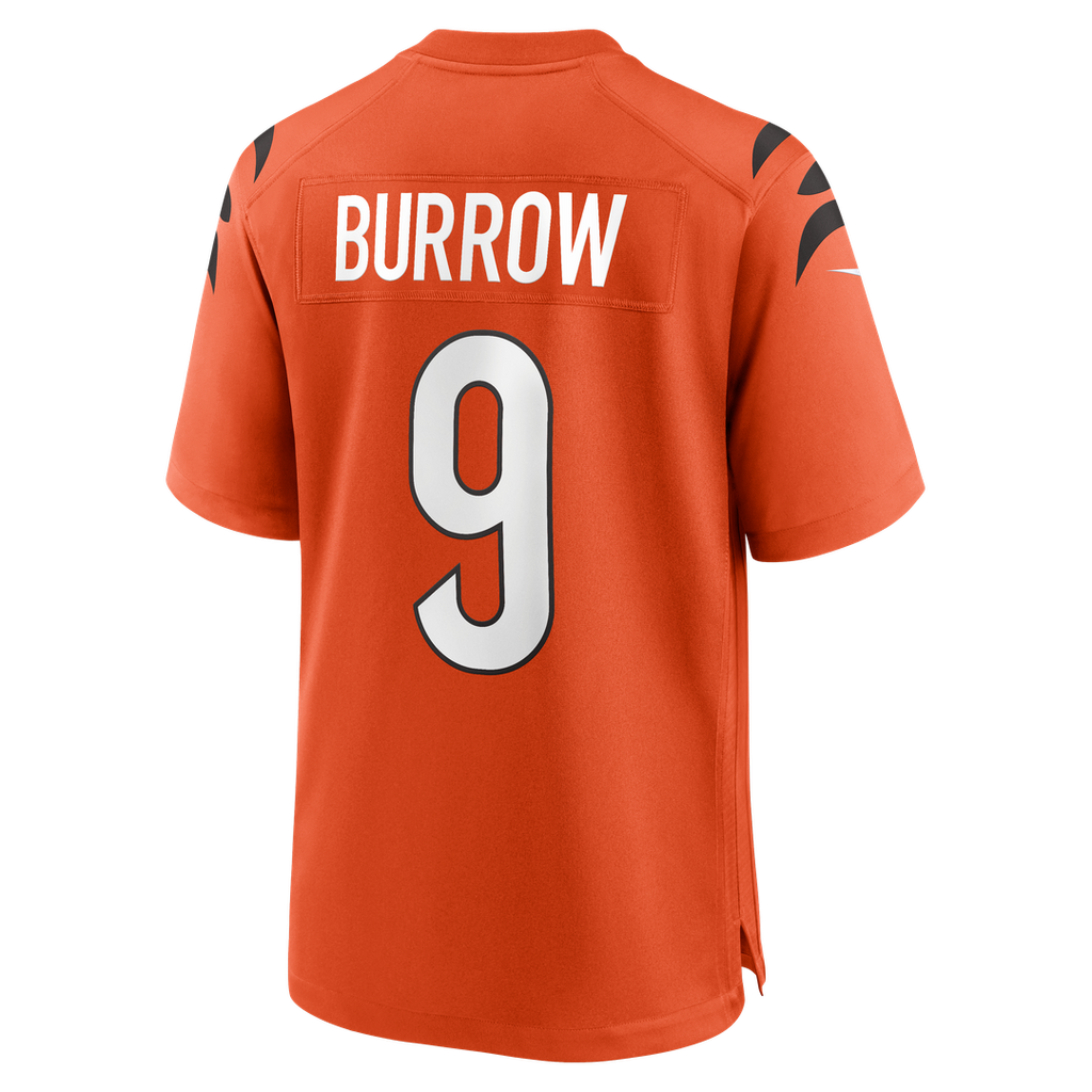Cincinnati Bengals Joe Burrow White Game Jersey