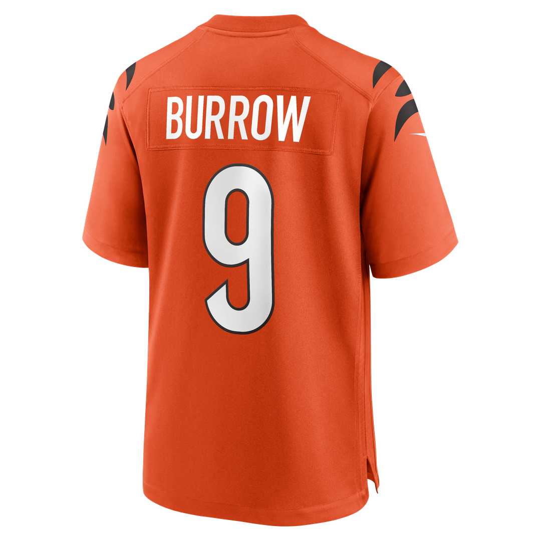 Cincinnati Bengals Joe Burrow White Game Jersey