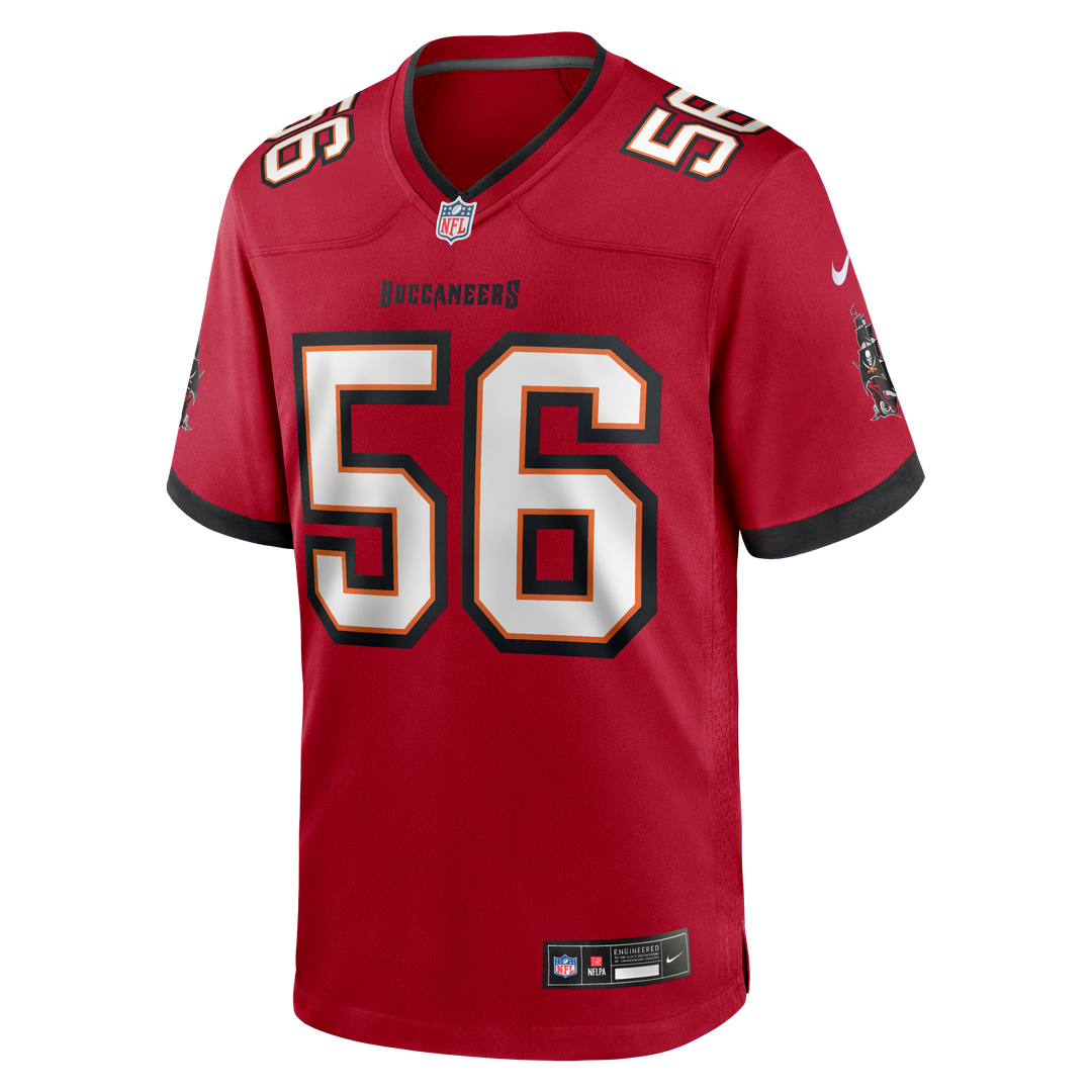 Tampa Bay Buccaneers Desmond Watson Red Team Game Jersey