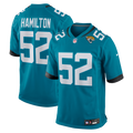 Jacksonville Jaguars DaVon Hamilton Teal Game Jersey