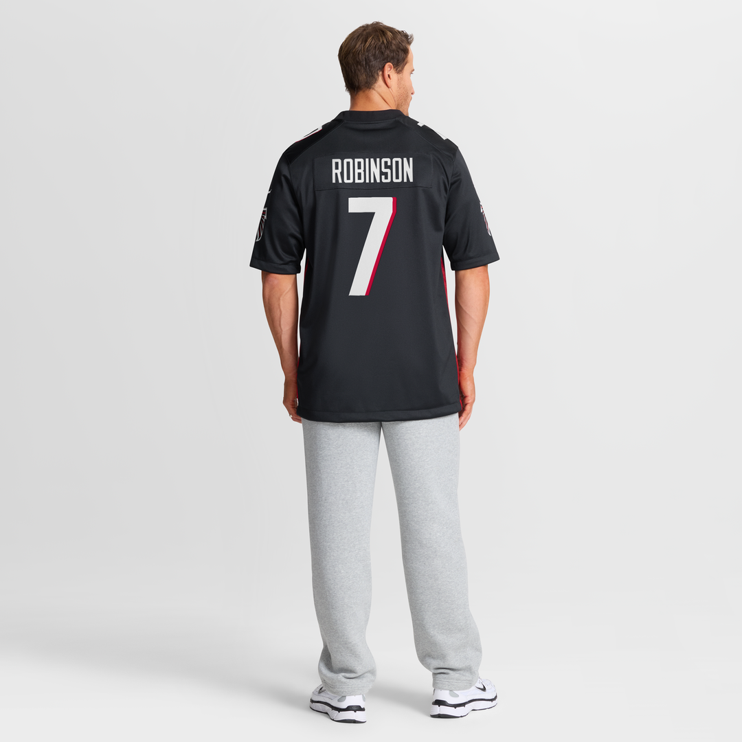 Atlanta Falcons Bijan Robinson Black Game Jersey