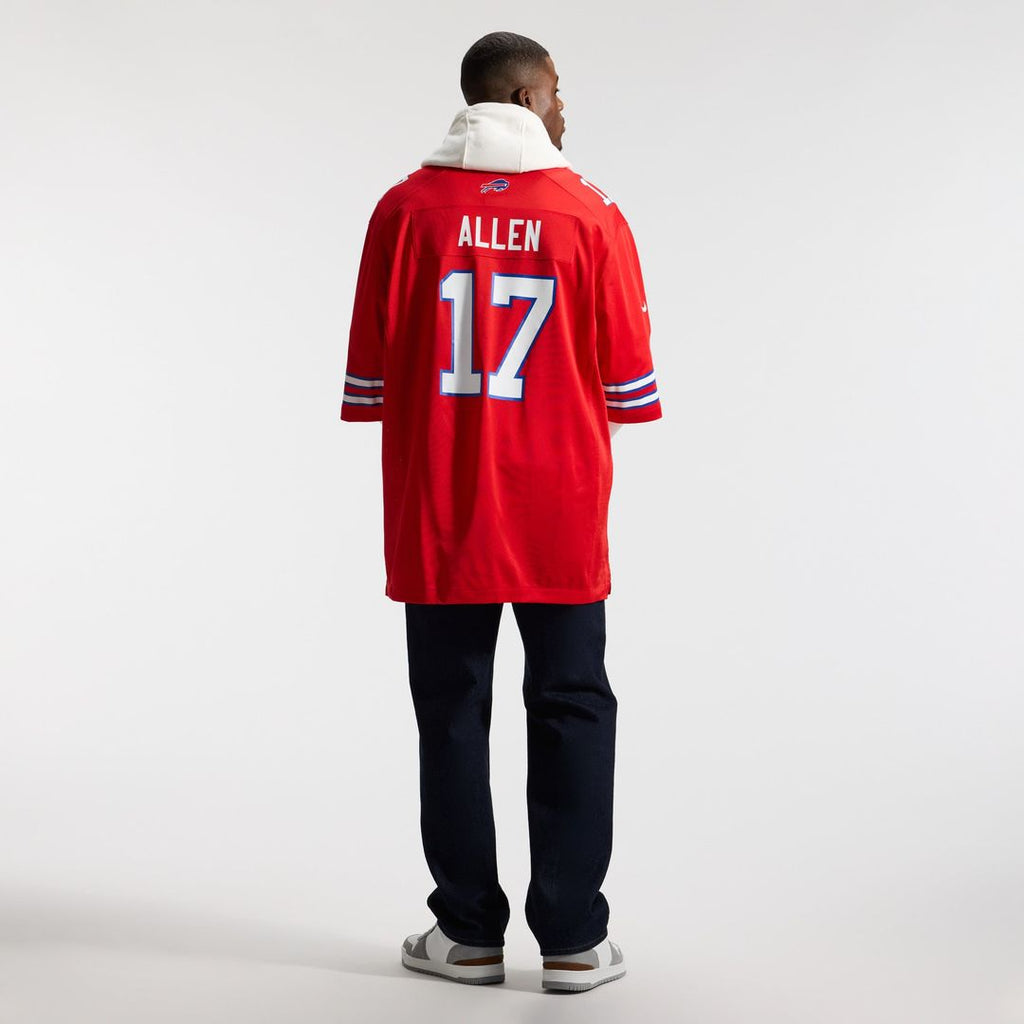 Buffalo Bills Josh Allen Royal Team Game Player Jersey
