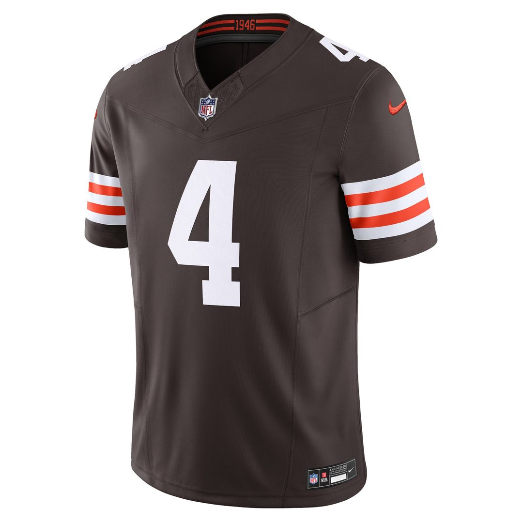 Cleveland Browns Deshaun Watson White Vapor F.U.S.E. Limited Jersey