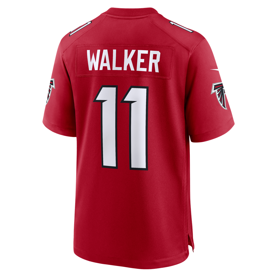 Atlanta Falcons Jalon Walker White Game Jersey
