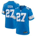 Detroit Lions Christian Izien Blue Team Game Jersey