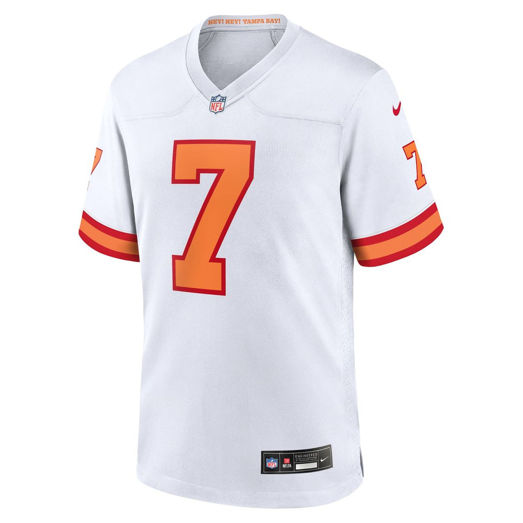 Tampa Bay Buccaneers '76 Bucky Irving White Game Jersey