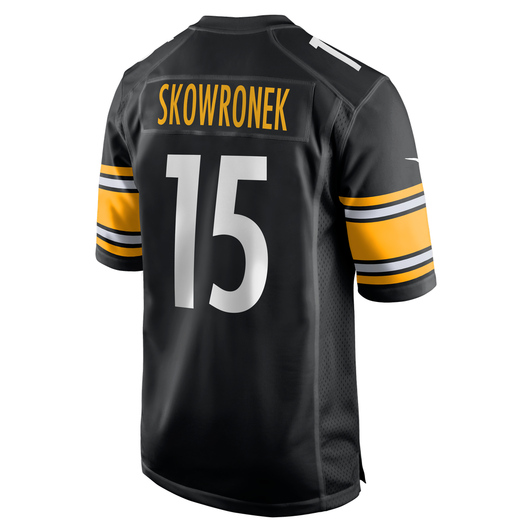 Pittsburgh Steelers Ben Skowronek Black Team Game Jersey