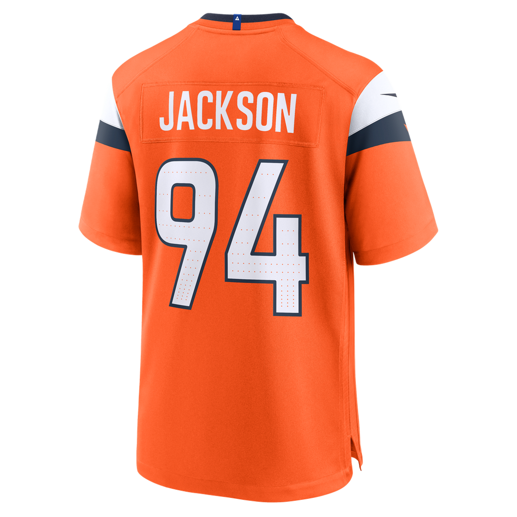 Denver Broncos Jordan Jackson Orange Team Game Jersey