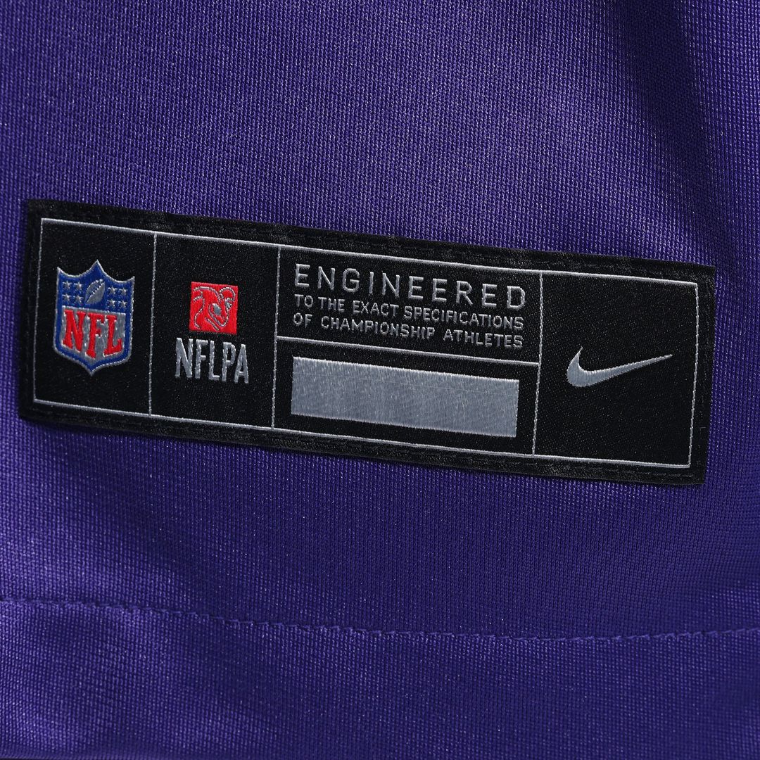 Minnesota Vikings Jordan Addison Purple Game Jersey