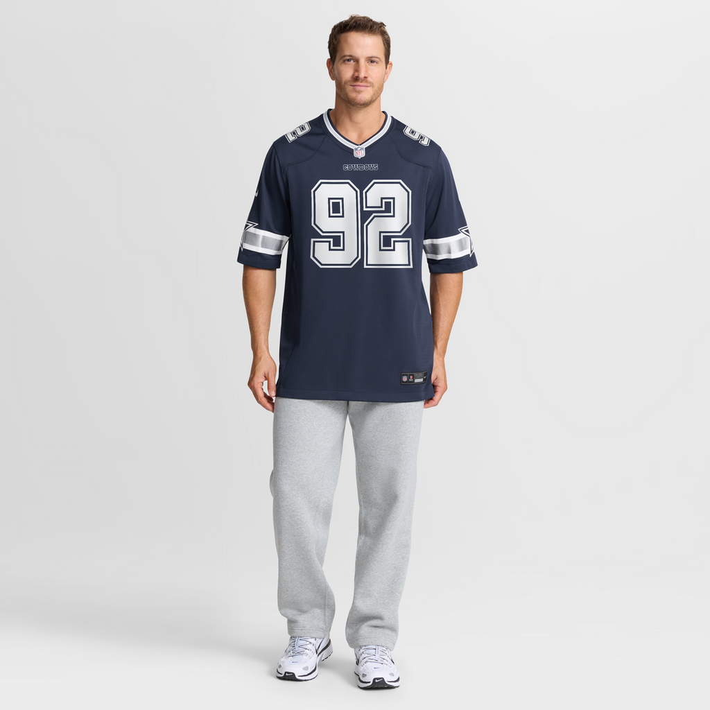 Dallas Cowboys Quinnen Williams White Game Jersey