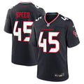 Houston Texans E.J. Speed Navy Team Game Jersey