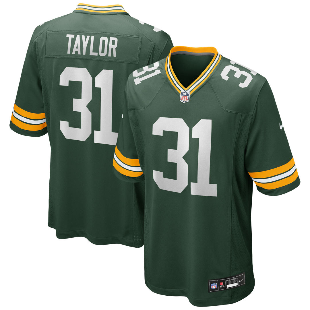 Green Bay Packers Jim Taylor Green Game Retired Player Jersey