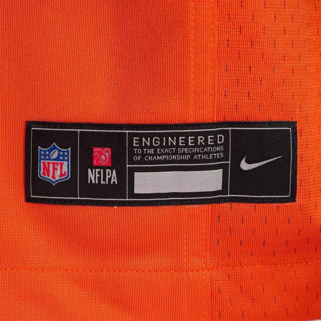 Chicago Bears Caleb Williams Orange Alternate Player Game Jersey