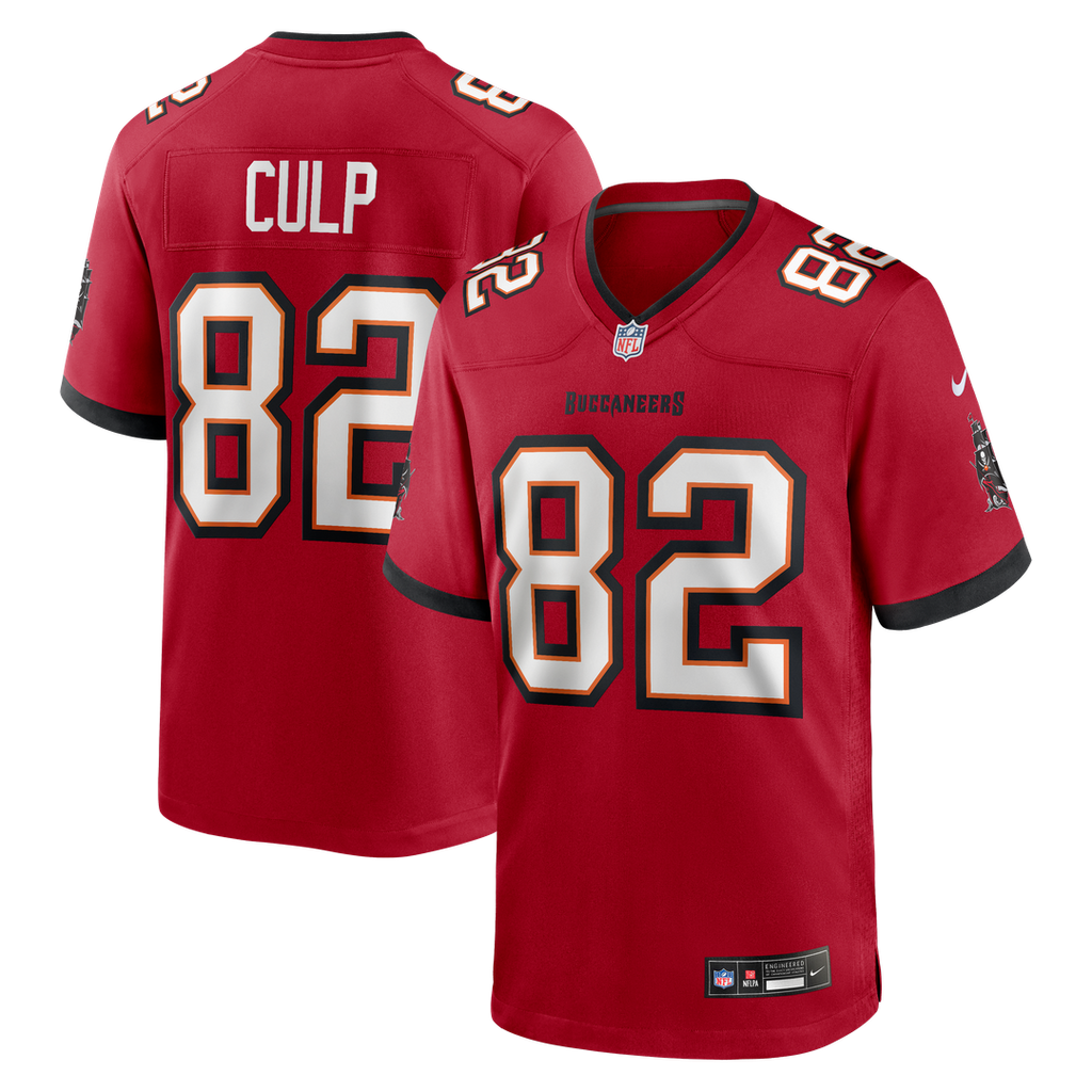 Tampa Bay Buccaneers Devin Culp Red Game Jersey