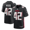 Atlanta Falcons Josh Woods Black Team Game Jersey