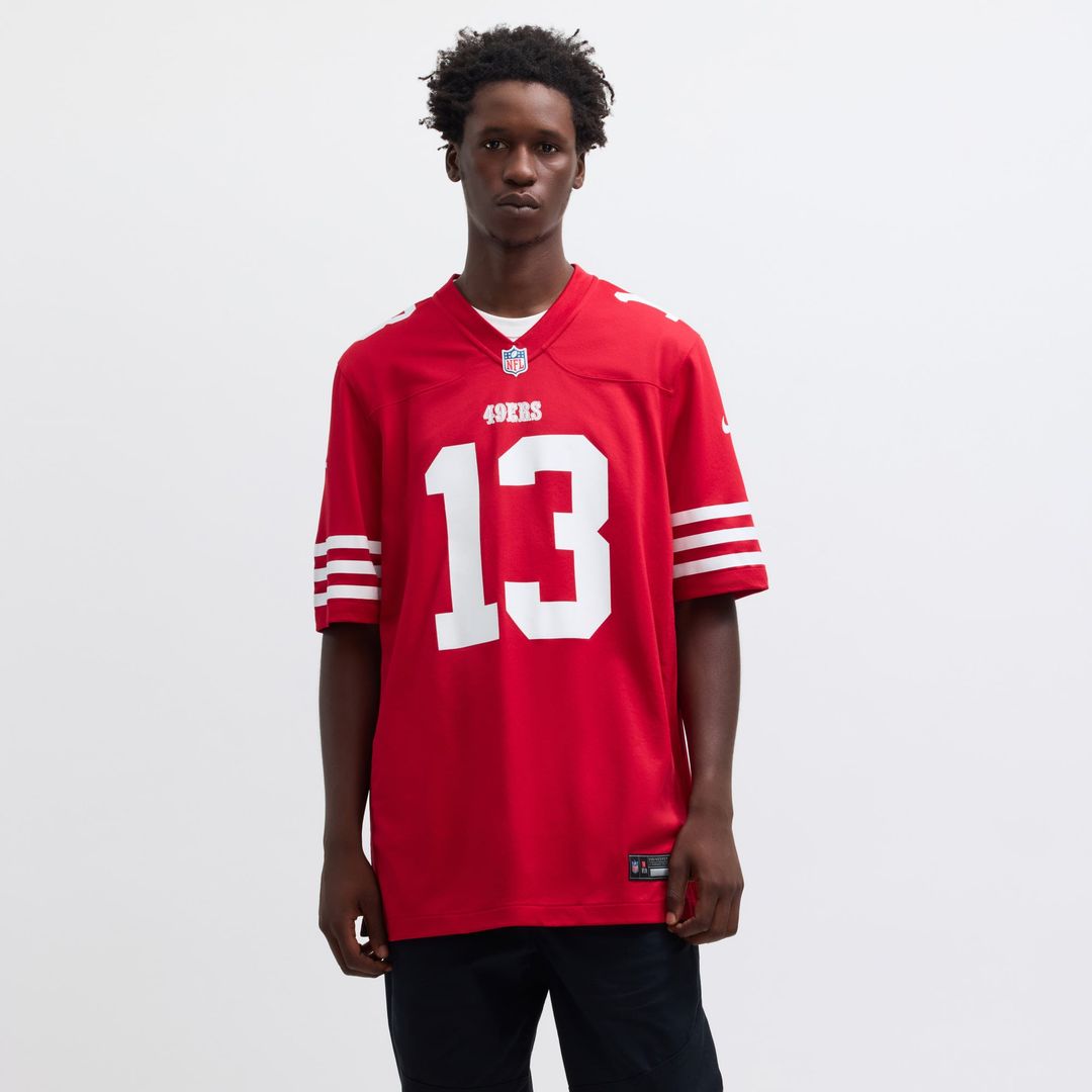 San Francisco 49ers Brock Purdy White Game Player Jersey
