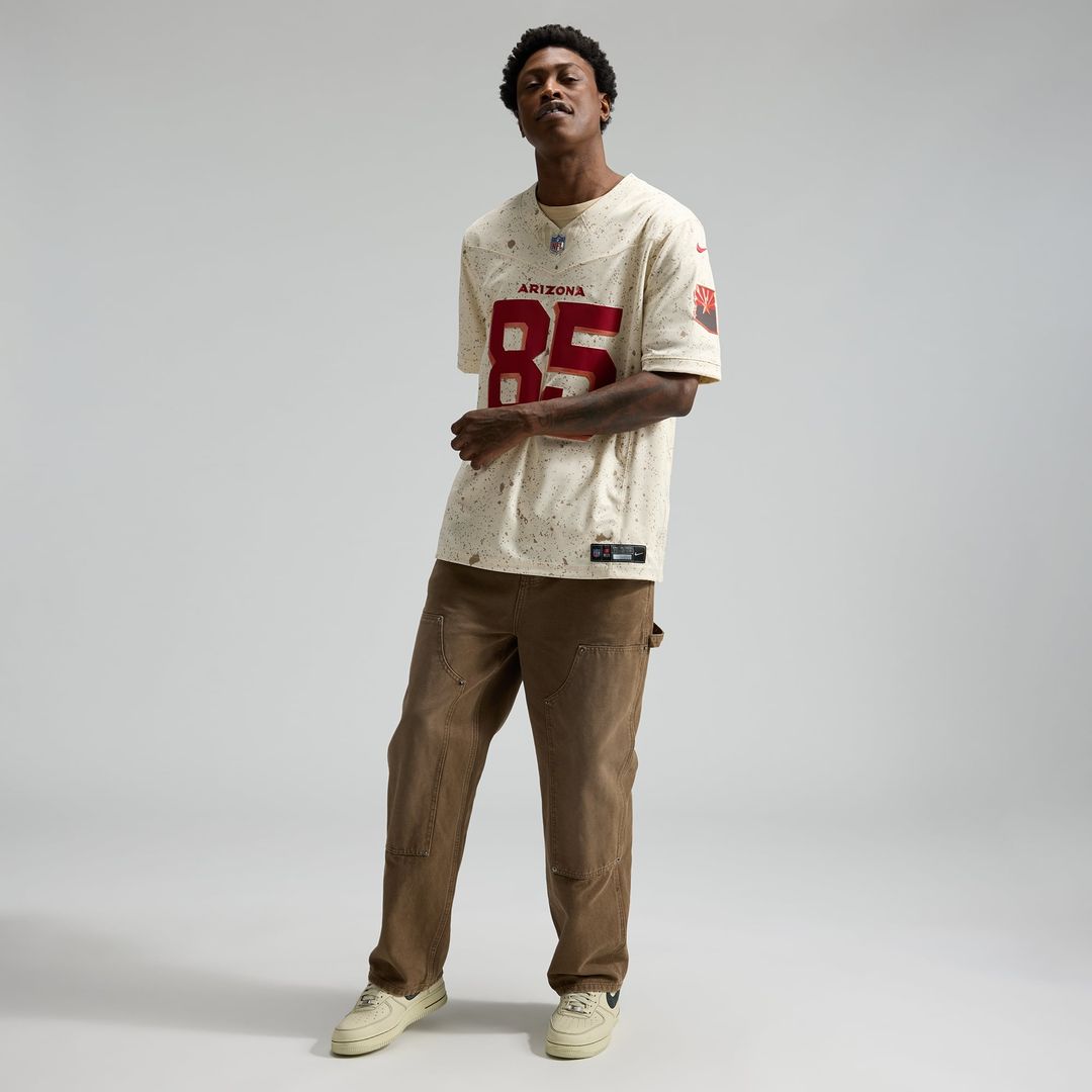 Arizona Cardinals Trey McBride Natural Rivalries Collection Stitched Limited Jersey