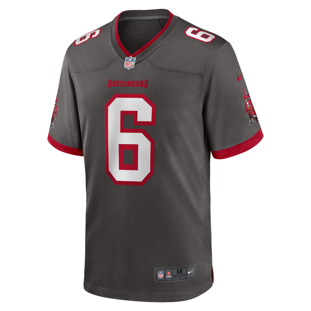 Tampa Bay Buccaneers Baker Mayfield Red Team Game Jersey