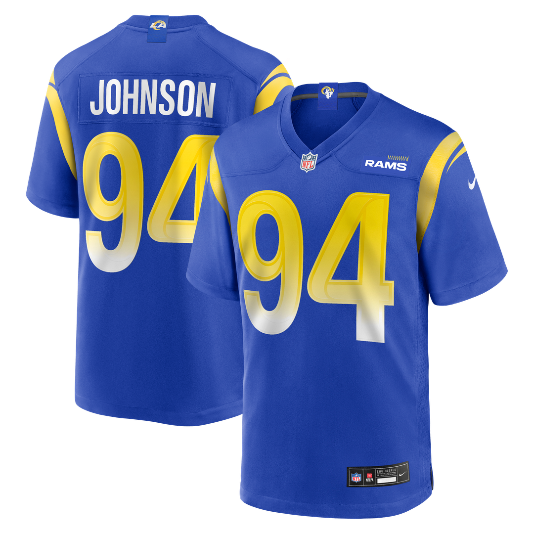 Los Angeles Rams Desjuan Johnson Royal Home Game Jersey