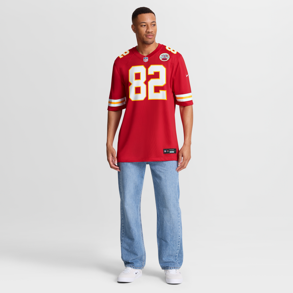 Kansas City Chiefs Dante Hall Red Retired Player Game Jersey