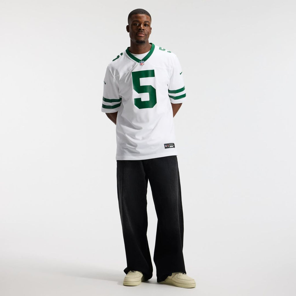 New York Jets Garrett Wilson Legacy Black Alternate Game Jersey