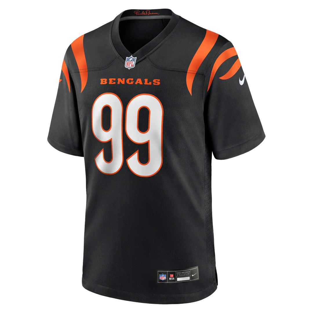 Cincinnati Bengals Myles Murphy Black Game Jersey