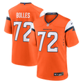 Denver Broncos Garett Bolles Orange Team Game Jersey