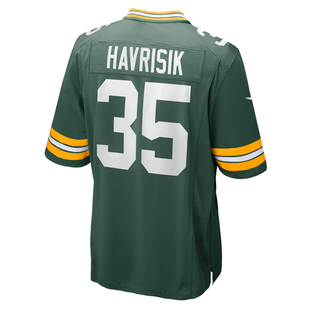 Green Bay Packers Lucas Havrisik Green Team Game Jersey