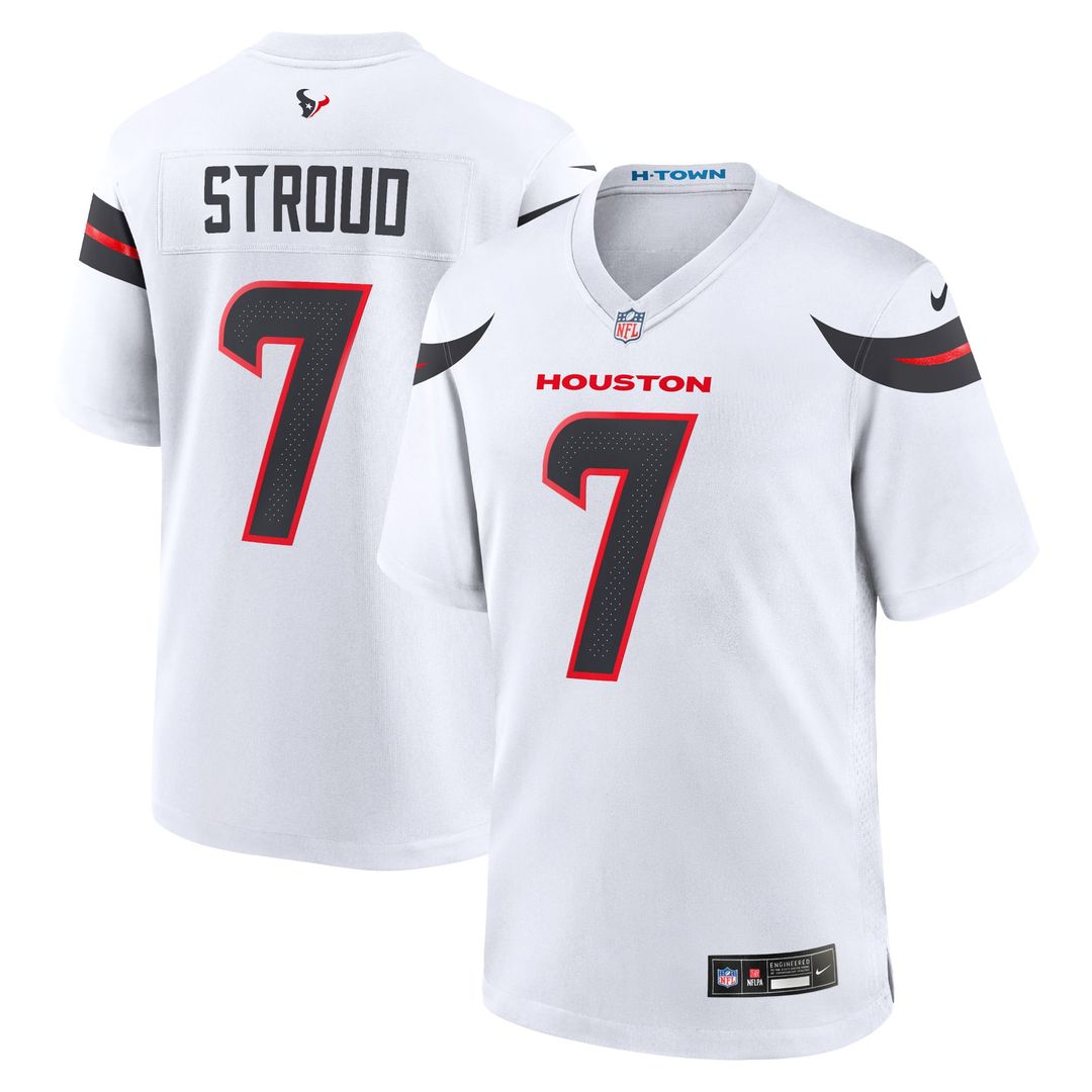 Houston Texans C.J. Stroud Navy Game Jersey