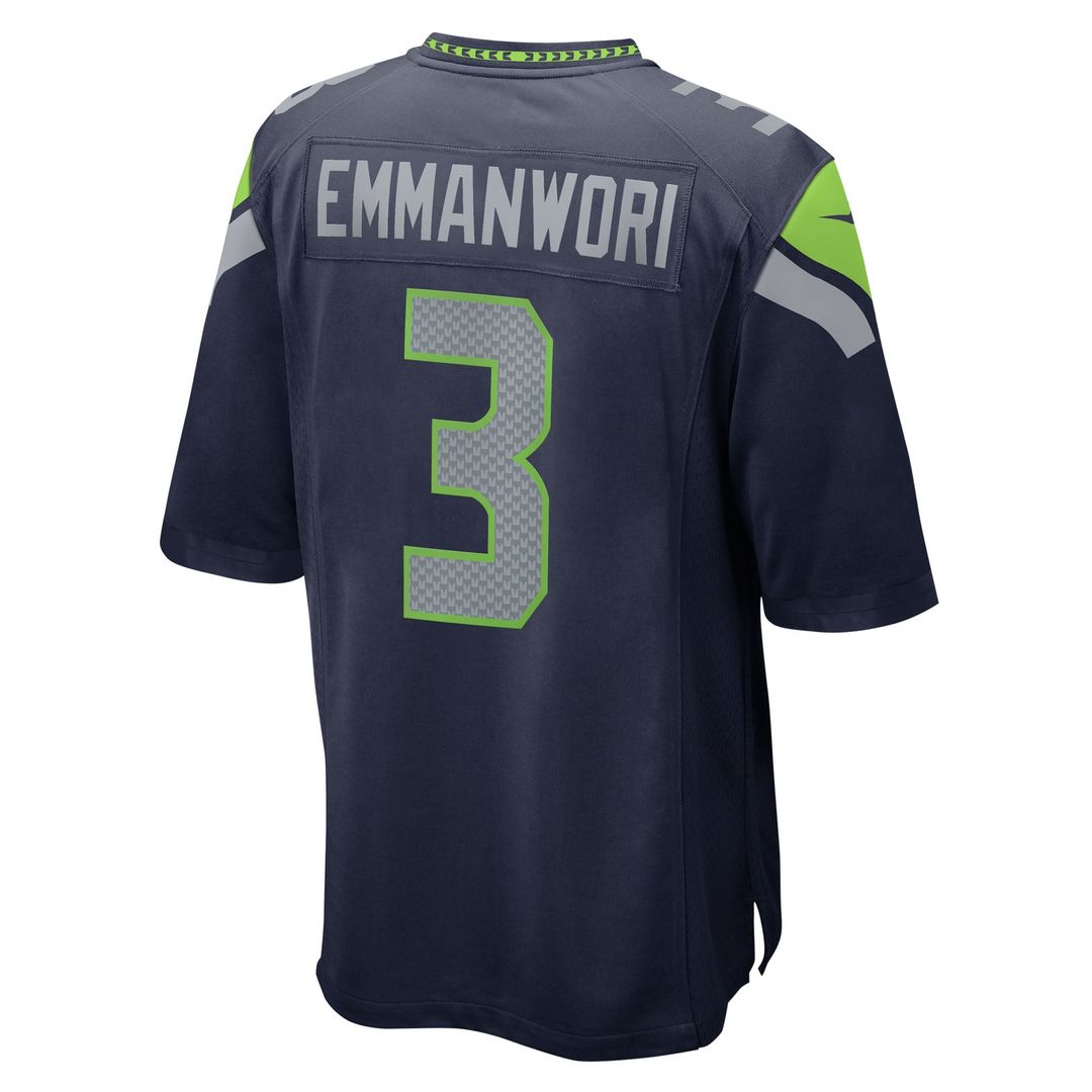 Seattle Seahawks Nick Emmanwori Royal Alternate Game Player Jersey