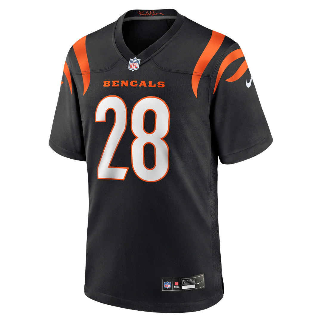 Cincinnati Bengals Josh Newton Black Game Jersey