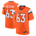 Denver Broncos Alex Palczewski Orange Team Game Jersey