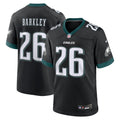 Philadelphia Eagles Saquon Barkley Black Alternate Game Jersey