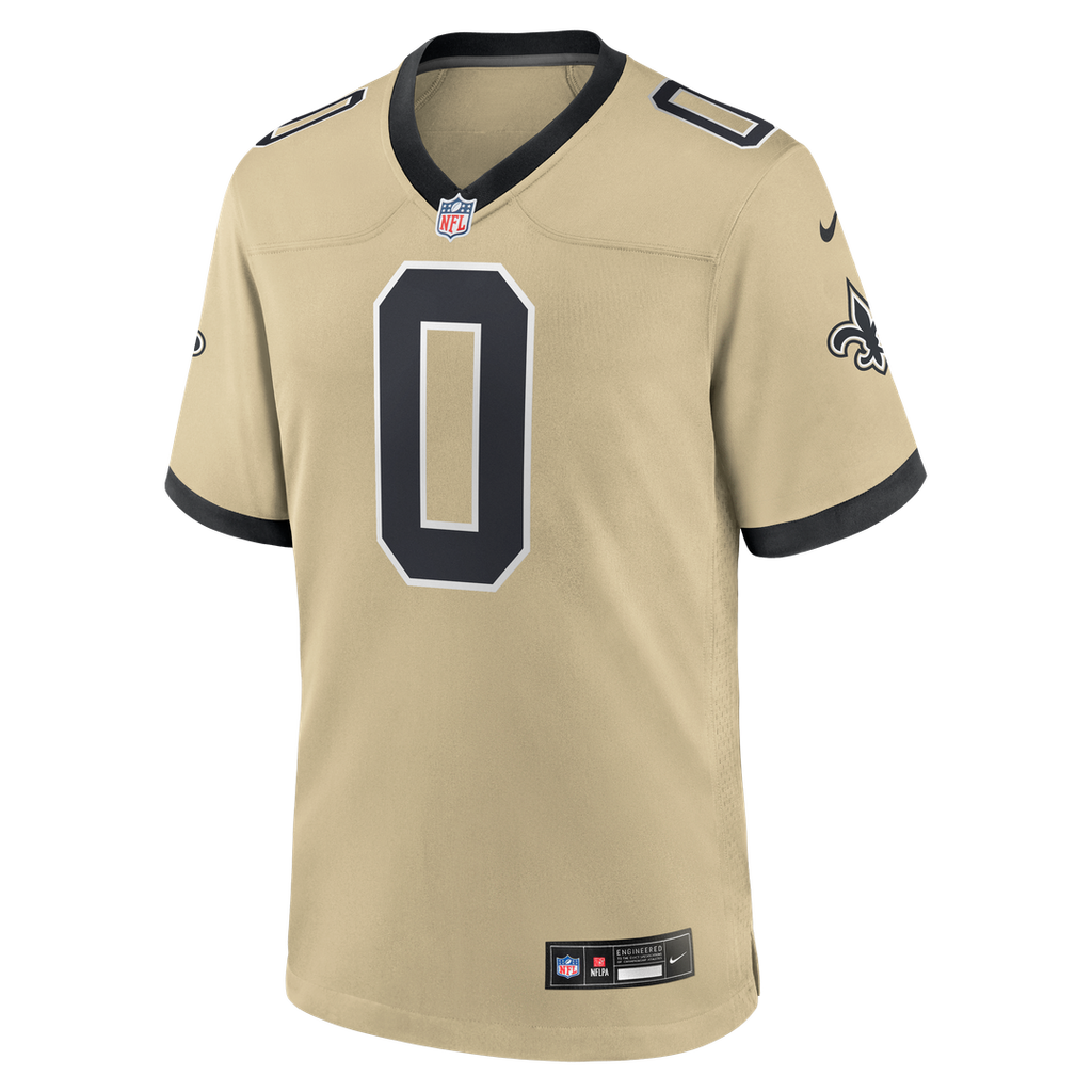New Orleans Saints Jordyn Tyson Gold Alternate Game Jersey