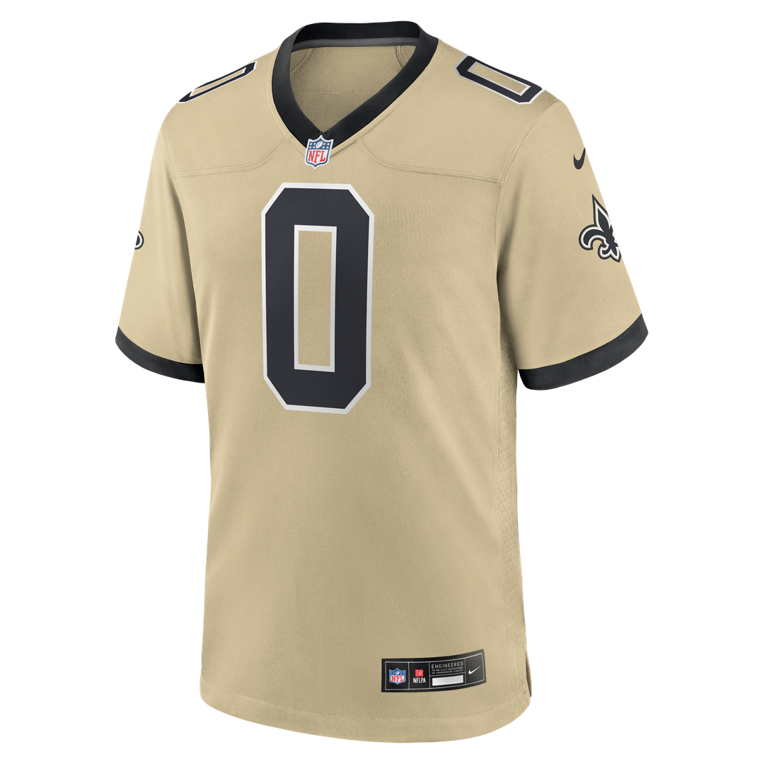 New Orleans Saints Jordyn Tyson Gold Alternate Game Jersey