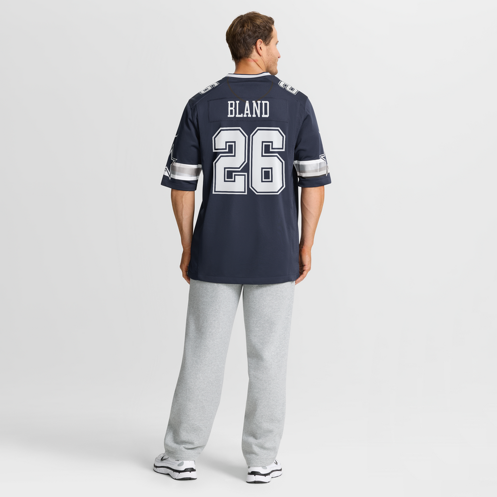 Dallas Cowboys DaRon Bland Navy Game Jersey