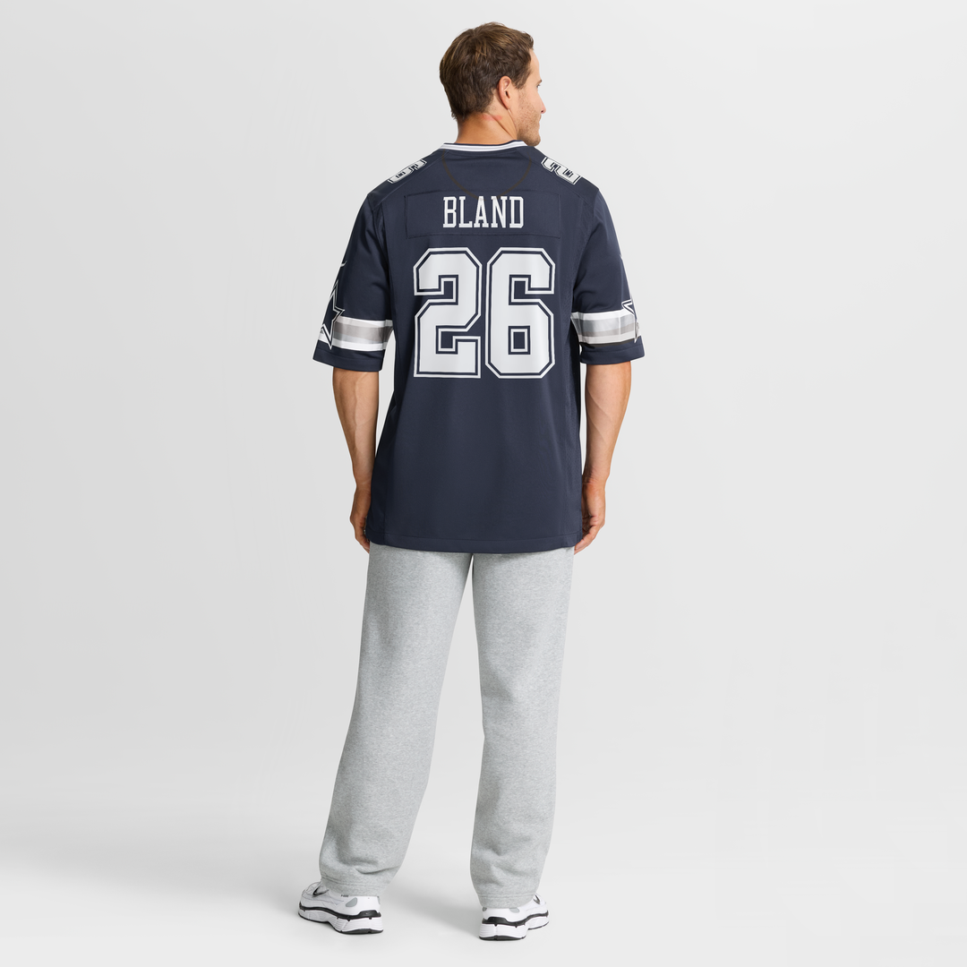 Dallas Cowboys DaRon Bland Navy Game Jersey