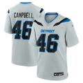 Detroit Lions Jack Campbell Silver 2026 Rivalries Collection Game Jersey