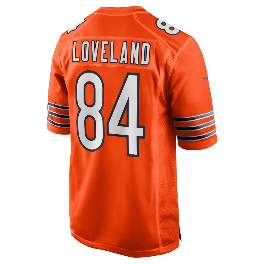 Chicago Bears Colston Loveland Navy Team Game Jersey