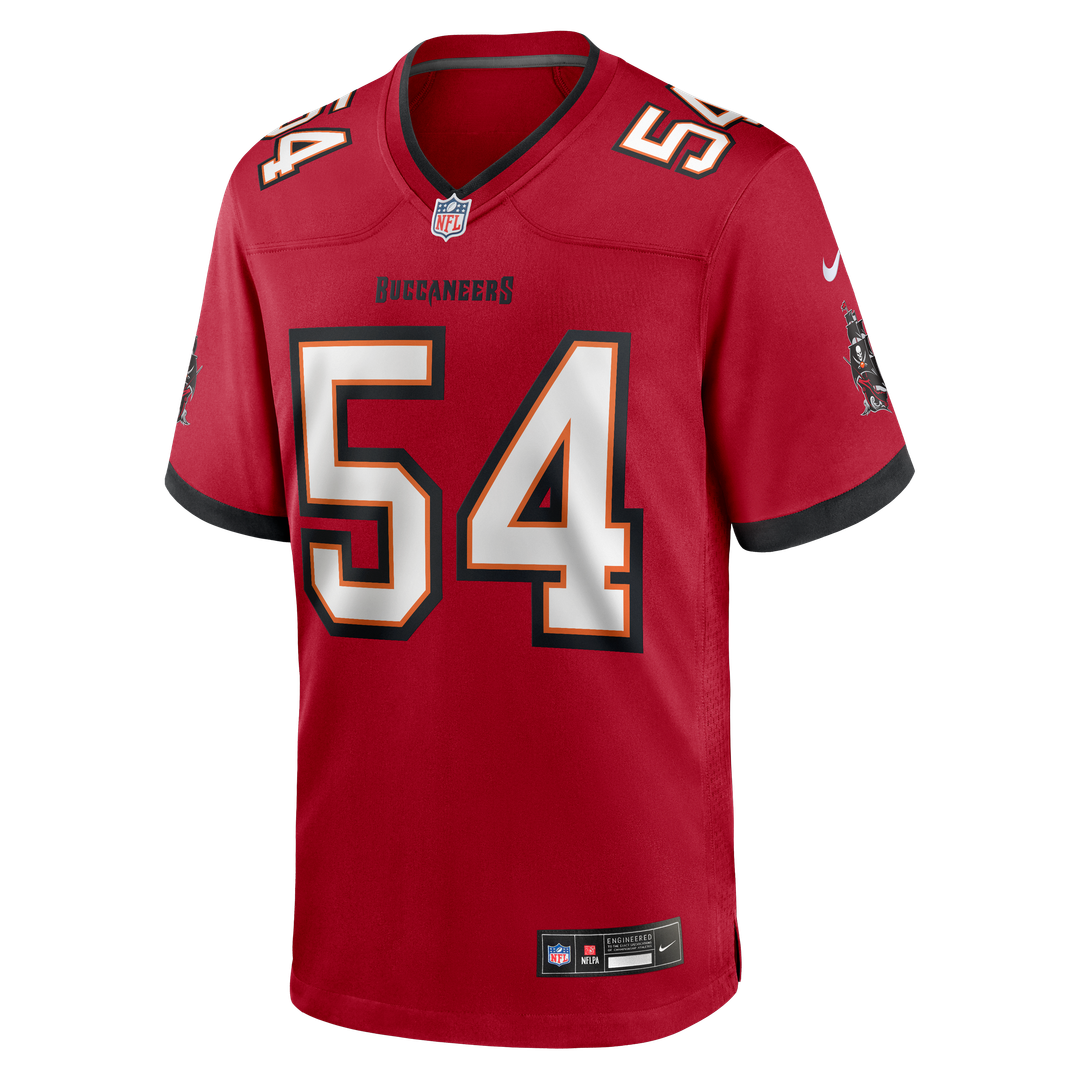 Tampa Bay Buccaneers Lavonte David Red Game Jersey