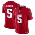 Atlanta Falcons Drake London Red Team Vapor F.U.S.E. Stitched Limited Jersey