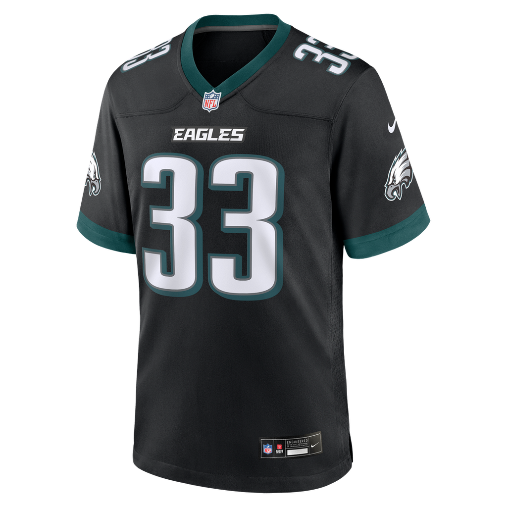 Philadelphia Eagles Cooper DeJean Black Alternate Game Jersey