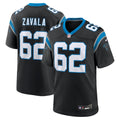 Carolina Panthers Chandler Zavala Black Game Jersey