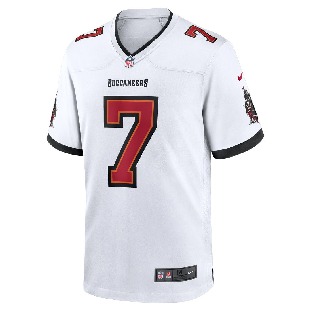 Tampa Bay Buccaneers Bucky Irving Pewter Alternate Game Jersey