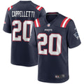 New England Patriots Gino Cappelletti Navy Game Retired Player Jersey
