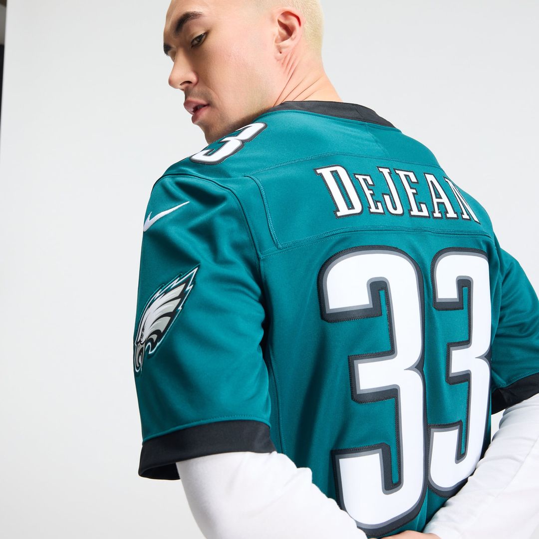 Philadelphia Eagles Cooper DeJean White Vapor F.U.S.E. Stitched Limited Jersey